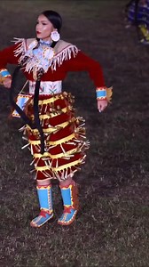 ✨ Women’s Jingle Dance - A Dance of Healing Originating from the Ojibwe people in the early 20th century, the Jingle Dance is also called the “Healing Dance”. Legend tells of a young girl who was very ill. Her father had a vision of dresses adorned with metal cones that made music when danced. Women created the dress, danced in a circle, and the girl was healed. 💫 Today, Jingle Dancers carry that spirit of healing, strength, and prayer at powwows and ceremonies across Turtle Island. Each jingle