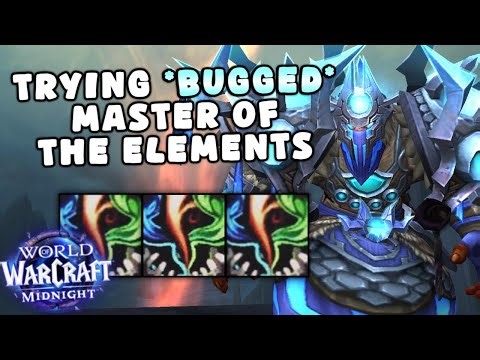 MASTER OF THE ELEMENTS *BUG* - Resto Shaman PvP - WoW Midnight Pre-Patch 12.0