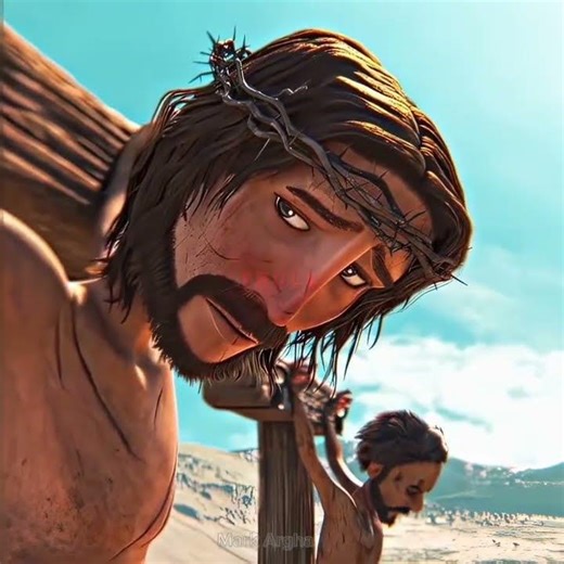 Jesus Died for Our Sins ✝️ The Greatest Sacrifice Ever#edit #kingofkings#jesus #viralvideo #fyp