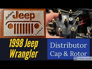 How to replace a Distributor Cap and Rotor on a 1998 Jeep Wrangler