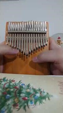 Silent night Kalimba🎹 #christmas #lamellophone