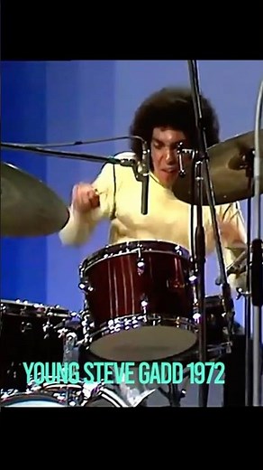 STEVE GADD 1972 #stevegadd #drums #drummer #jazz #drumvideo