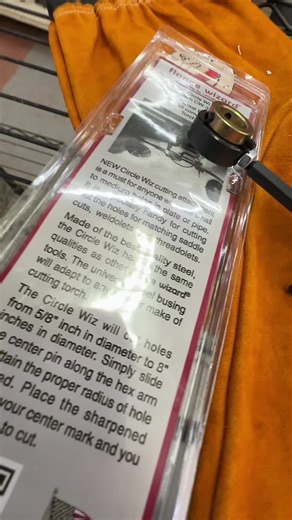 Cut clean, precise circles with your oxy-fuel torch. The Flange Wizard CW-300 Circle Wiz makes hole cutting fast, accurate, and repeatable — perfect for plate, pipe, and fab work. No guessing. No shaky cuts. Just clean circles. #FlangeWizard #CircleWiz #WeldingTools #Fabrication #OxyFuel