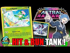 Hisuian LILLIGANT: Hit & Run Damage to ALL Pokemon! (ASTRAL RADIANCE) Deck Profile & PTCGO Gameplay
