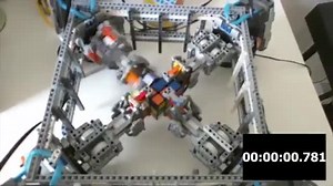 Lego Robot Rubik's Cube Solver