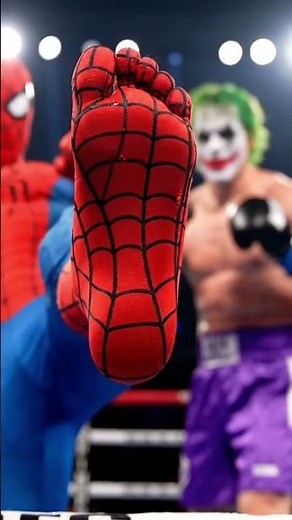 Spider-Man vs Joker 🥊 Real Life Boxing Battle You Won’t Believe