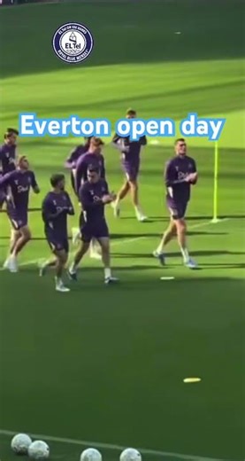 Everton open day training session #youtubefootball #football #everton #youtubeshorts