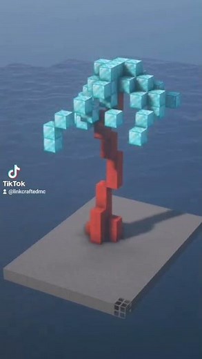 Minecraft Palm Tree Design | Easy Palm Tree Build Idea