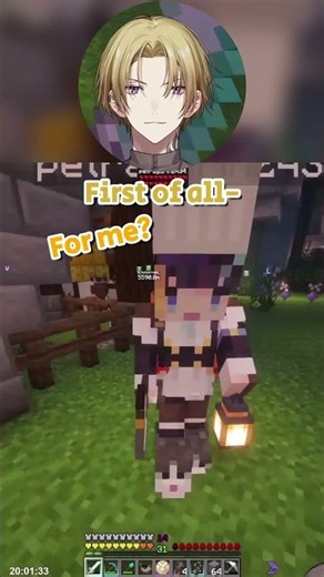 giving dead rats to a girl #shorts #minecraft