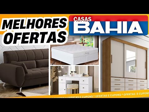 CASAS BAHIA: BAIXOU OS PREÇOS DE MOVEIS E ELETRODOMÉSTICOS - OFERTAS DO DIA