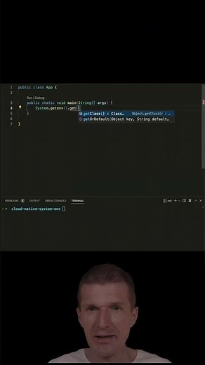 Cloud-native System.getenv() #airhacks #java #shorts #short #basics