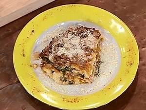 It's National Pasta Month! This Manly Man Lasagna recipe is just what you need! http://bit.ly/2epX0u8 #TBT #EmerilLive | Emeril Lagasse