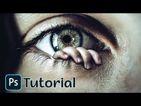 Finger Eye Manipulation Tutorial | Photoshop