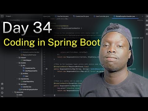 Day 34 Learning java & Spring Boot until I get A Job or Internship