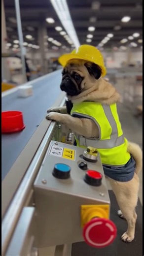 Factory Worker Pug | Grace Farm Senior Pug Sanctuary