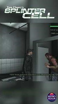 Tom Clancy's Splinter Cell (2002) - Toilet Informant...