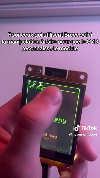 Comment ajouter le module pn533 (RFID/NFC) au CYD (esp32) Pour copier des tags NFC #pourtoi #france