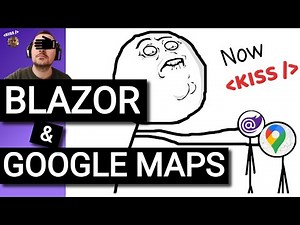 Google Maps API JavaScript Tutorial with Blazor C# .NET 8