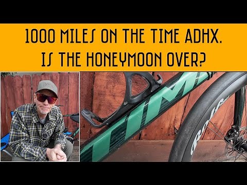 Time ADHX All-Road bike after 1000 miles. Is the honeymoon over?