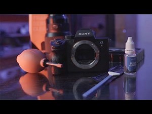 Cleaning the camera SENSOR yourself