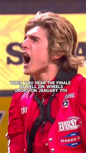 The Cowboy Channel on Instagram: "Every mile led to this moment. #HellOnWheels presented by @boot_barn_official — finale premieres January 7. Mark your calendar now."