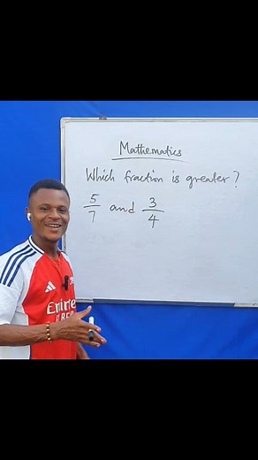 17K views · 578 reactions | Learn this new method of comparing fractions #mathematics #science #education #AcademicExcellence | Tutor Abraham | Facebook