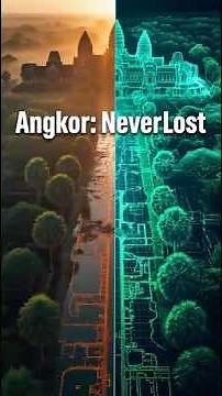 Angkor Was Never Lost—We Just Couldn't See It #AncientMystery #Archaeology #HistoryShorts
