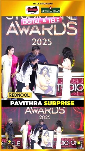 மேடையில் Pavithra-விற்கு கொடுக்கப்பட்ட Surprise #shorts