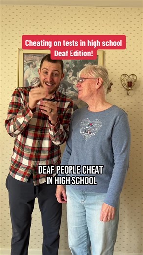 Cheating on Multiple Choice Tests using American Sign Language