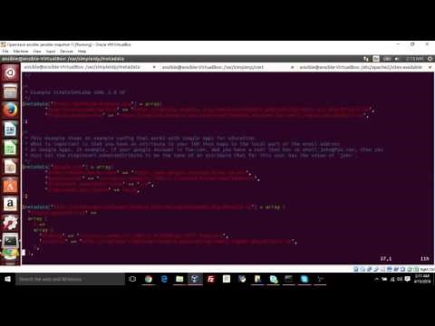 Federated Identity using SimpleSAMLphp as Identity provider and Service Provider