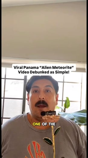 JEAWOK MEDIA on Instagram: "A bizarre video from Panama showing what looked like a meteorite sprouting green, tentacle-like growths quickly went viral, sparking wild claims of alien life and even comparisons to Marvel’s Venom. The footage, shared by TikTok user @kinpanama, showed a smoking rock that oozed a sticky, dark substance and appeared to “move” as if alive. The strange visuals and eerie details had social media buzzing, with many convinced it was proof of extraterrestrial biology. Howeve