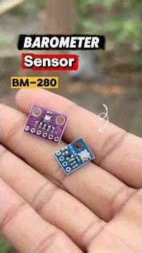 BM280 and BM180 barometer sensor #barometer #shorts
