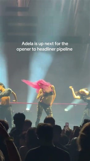 Adela opening for Demi Lovato on the It’s Not That Deep tour! #adela #demilovato #popstaracademy