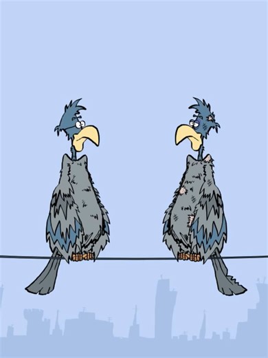 Abstract Birds #viralvideos #trend #memes #fyp #tiktokfun #tiktokcartoons #trendingvideos #cartoons #funn