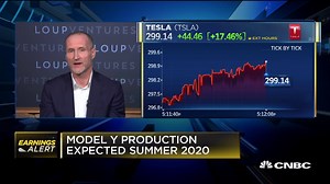 3.2K views · 48 reactions | A Tesla turnaround? With the stock up 17% in after-hours trade, Gene Munster of Loup Ventures gives us his take hot off the earnings results and grades the quarter. | CNBC Fast Money | Facebook