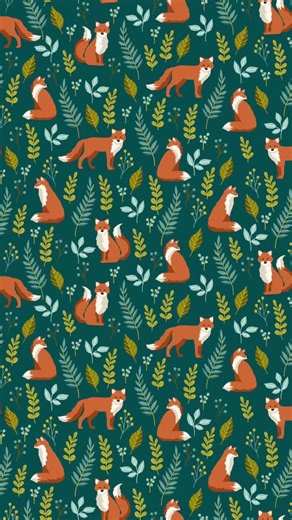 Fabulous fox designs available in my @Spoonflower shop on a wide range of fabric choices as well as a selection of home decor including bedding, tableware and soft furnishings. #spoonflower #fox #foxlover #homedecor #cheekyleopard