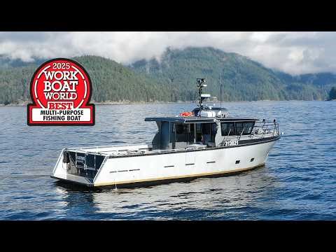Canadian builder wins 2025 Work Boat World - "Best Multi-Purpose Fishing Boat"