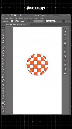 Envelope Distort with Top Object on Circle in Adobe Illustrator | Curved 3D Effect Tutorial