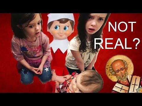 ELF ON THE SHELF NOT REAL? - Telling Our Kids (also SANTA)