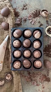 30K views · 83 reactions | Every-bunny will approve of these divine Chocolate Coffee Eggs! We love how @jessiejanedaye used our Rielgelein Fine Hallow Chocolate Easter Eggs to create this perfect holiday treat. Head to her IG account for the mousse filling recipe. Shop Easter candy at the LikeShop link in our bio or in stores now. #WorldMarket #Easter #EasterDessert #Chocolate #Dessert | World Market | Facebook