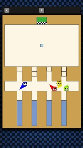 Square vs Sprunki Battle Race Map 29 #squarerace #sprunki #battlerace