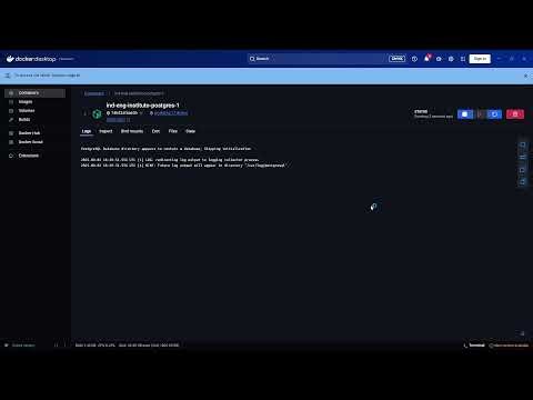 Change mariadb to postgres in compose