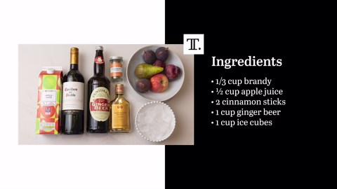 This Red Sangria Recipe Gives Fall Flavors The Spotlight