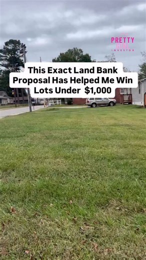 I’m sharing the exact proposal I used to win land bank properties for under $1,000🔥 A lot of people overlook land banks because they don’t realize how powerful they are for new investors. You can secure land at an extremely low price if you know how to present your plan correctly📌 This proposal has helped me get approved for multiple properties, even when competing with other buyers. I’m giving you 👇 📄 My proven land bank proposal template 📍 My curated list of land banks you can apply to Wh