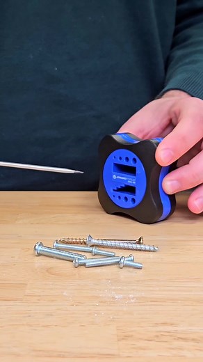 Magnetize, demagnetize, and retrieve screws with ease! Using powerful Rare-Earth magnets, this magnetizer is perfect for magnetizing or demagnetizing screwdrivers, tweezers, tool bits, nut drivers, or other metal tools. -This magnetizer also features the following: -Instantly magnetizes or demagnetizes steel tools and other small metal objects. -Converts any metal tool into a magnetic retriever, great for picking up screws, nuts, and other small metal objects. -Wide openings allow a variety of t