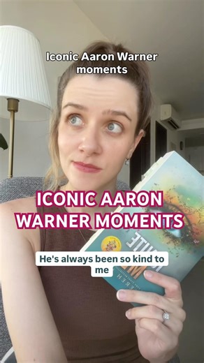 Iconic Aaron Warner moments "You should get a dog, love. I hear they share much the same qualities."