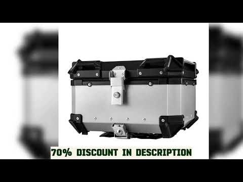 A must-have product #65L Motorcycle Rear Trunk ABS Luggage Case Quick Release Motorbike Tail Stora