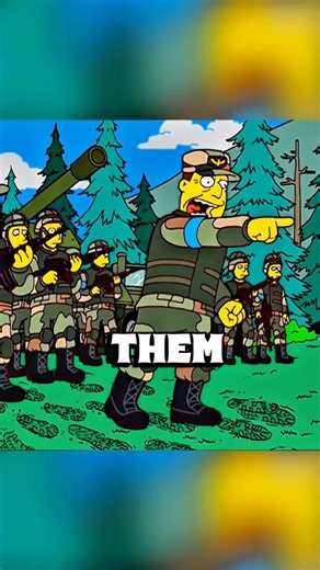 Americans during the war Simpsons