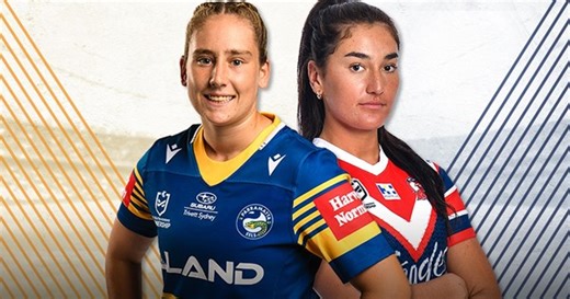 NRLW Teams: Eels v Roosters