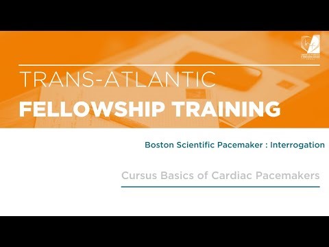 Trans-Atlantic Fellowship Training : 7 - Boston Scientific Pacemaker :Interrogation